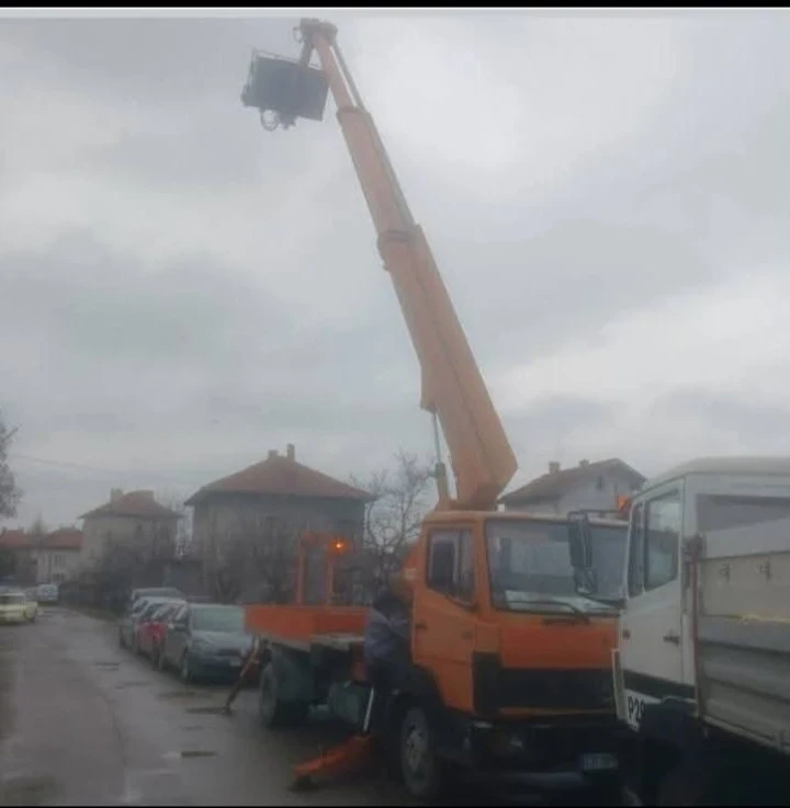 Mercedes-Benz 814 Автовишка RUTHMAN T19.5метра, снимка 5 - Камиони - 53135250