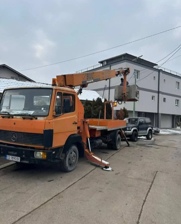 Mercedes-Benz 814 Автовишка RUTHMAN T19.5метра, снимка 2 - Камиони - 53135250