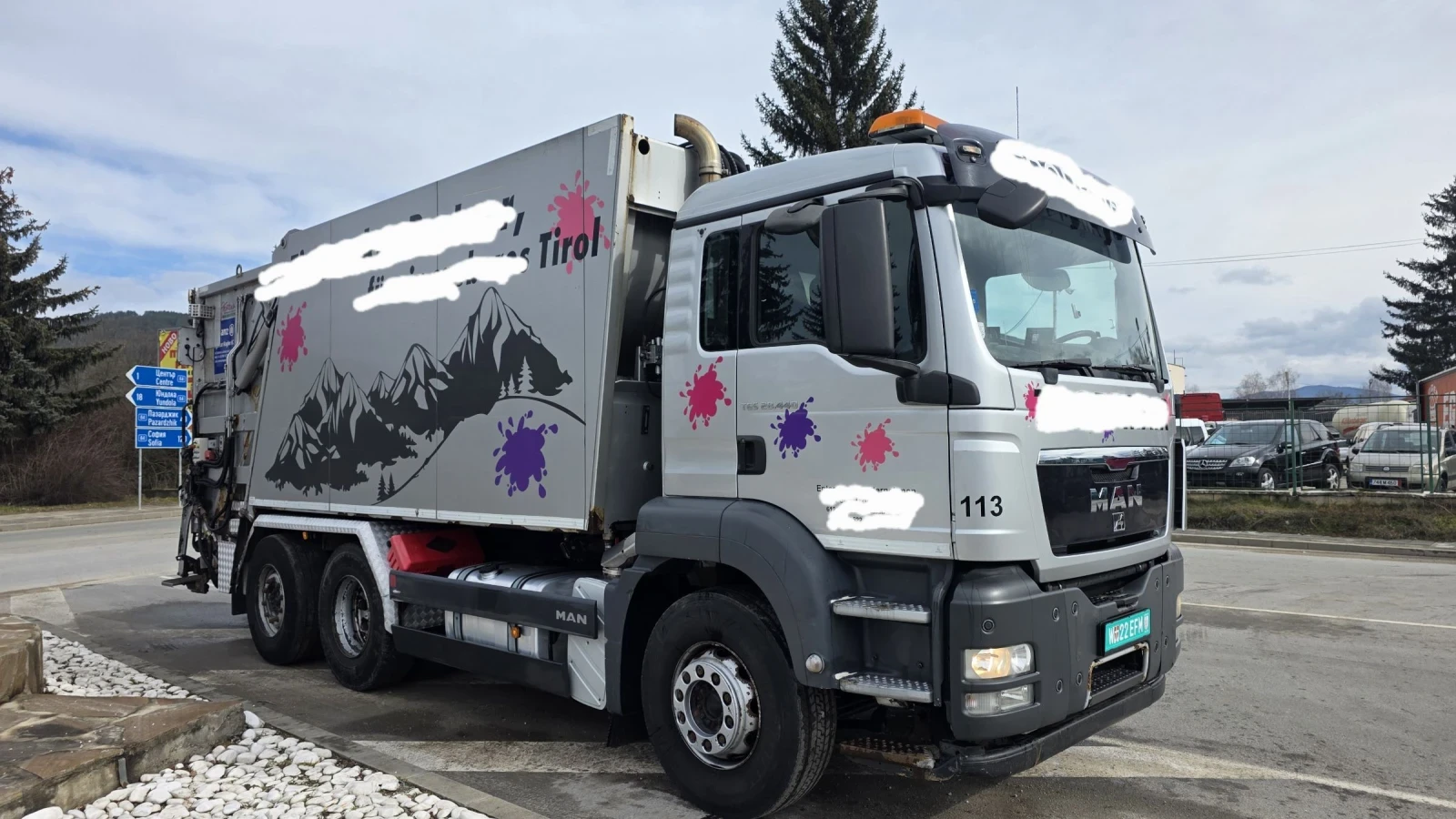 Man Tgs 28 360 EURO 5 EEV 6X2 Сметосъбирач - изображение 2
