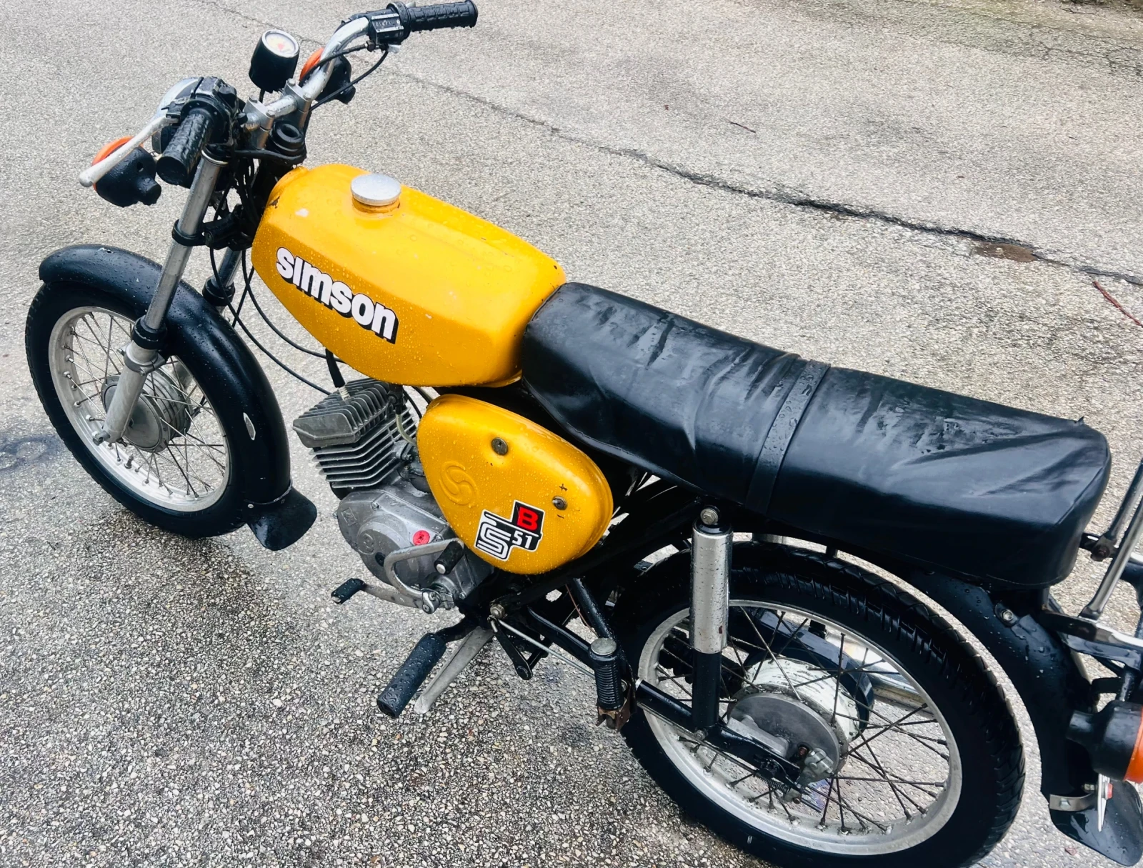 Simson 51 S51B с Регистрация за Информация 0884291056 - изображение 8