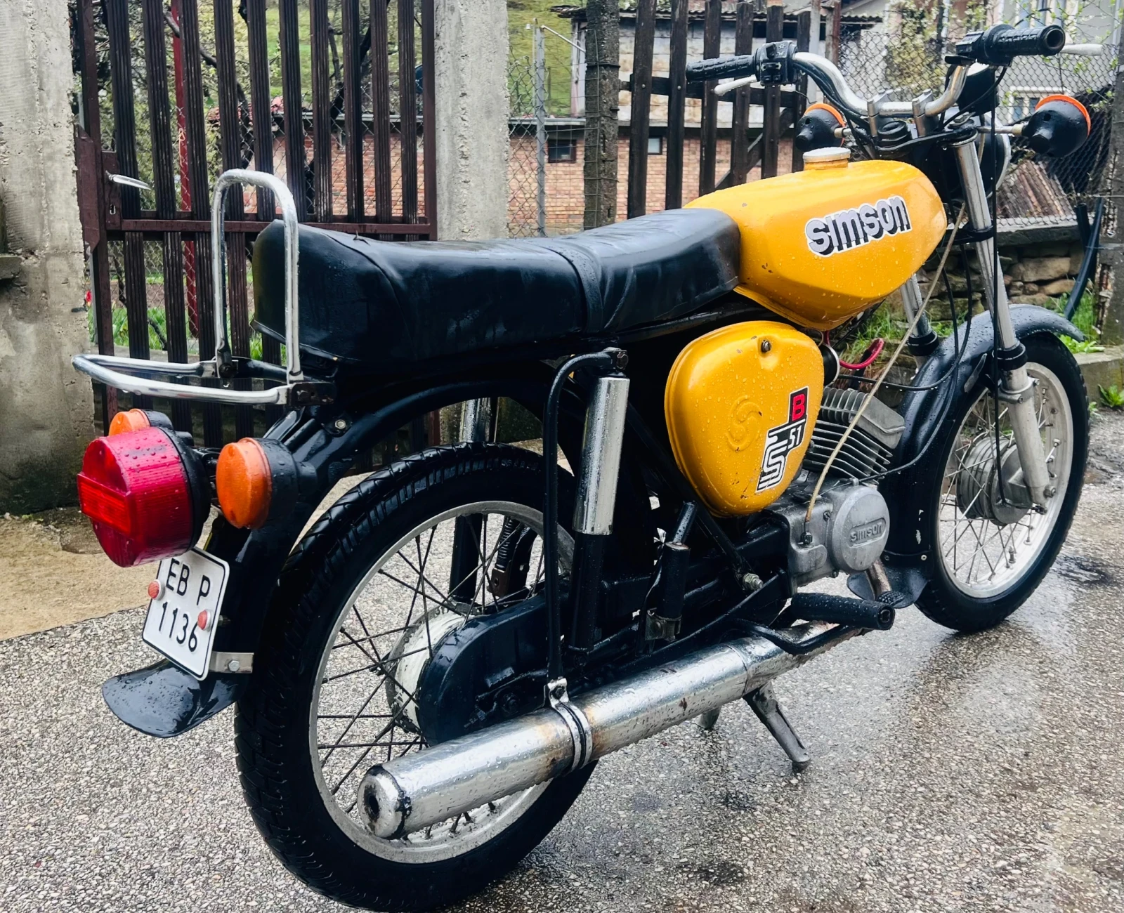 Simson 51 S51B с Регистрация за Информация 0884291056 - изображение 7