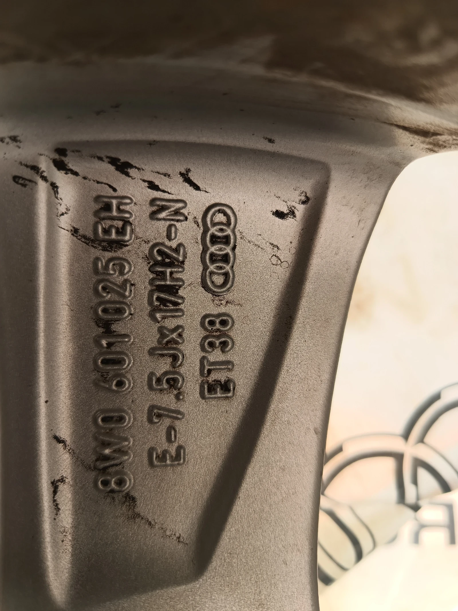 Джанти за Audi A4, снимка 3 - Гуми и джанти - 54528478