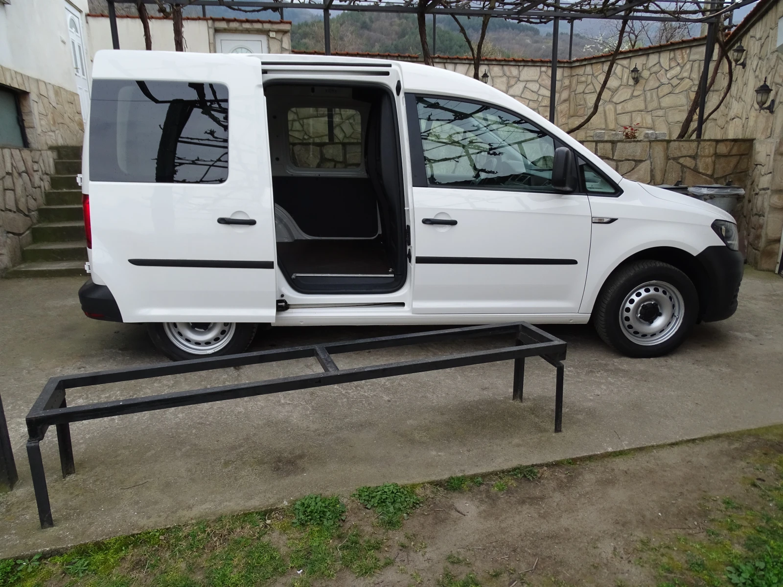 VW Caddy 1.4 АВТОМАТИК CNG МЕТАН N1 KLIMA  EURO 6 , снимка 6 - Автомобили и джипове - 53959170