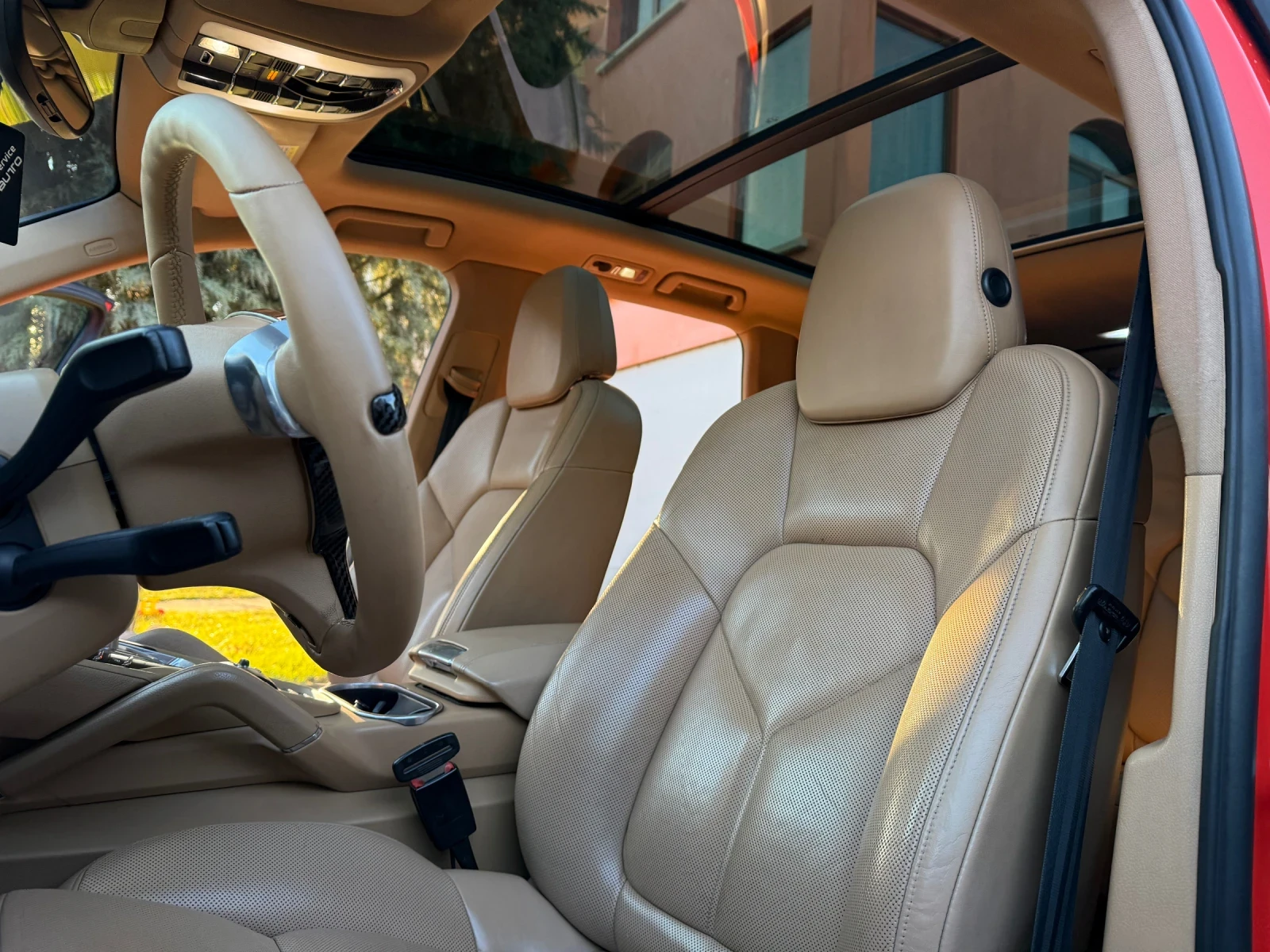 Porsche Cayenne * 3.0Хибрид-панорама-всички екстри* Бартер!Лизинг! | Mobile.bg — изображение 15