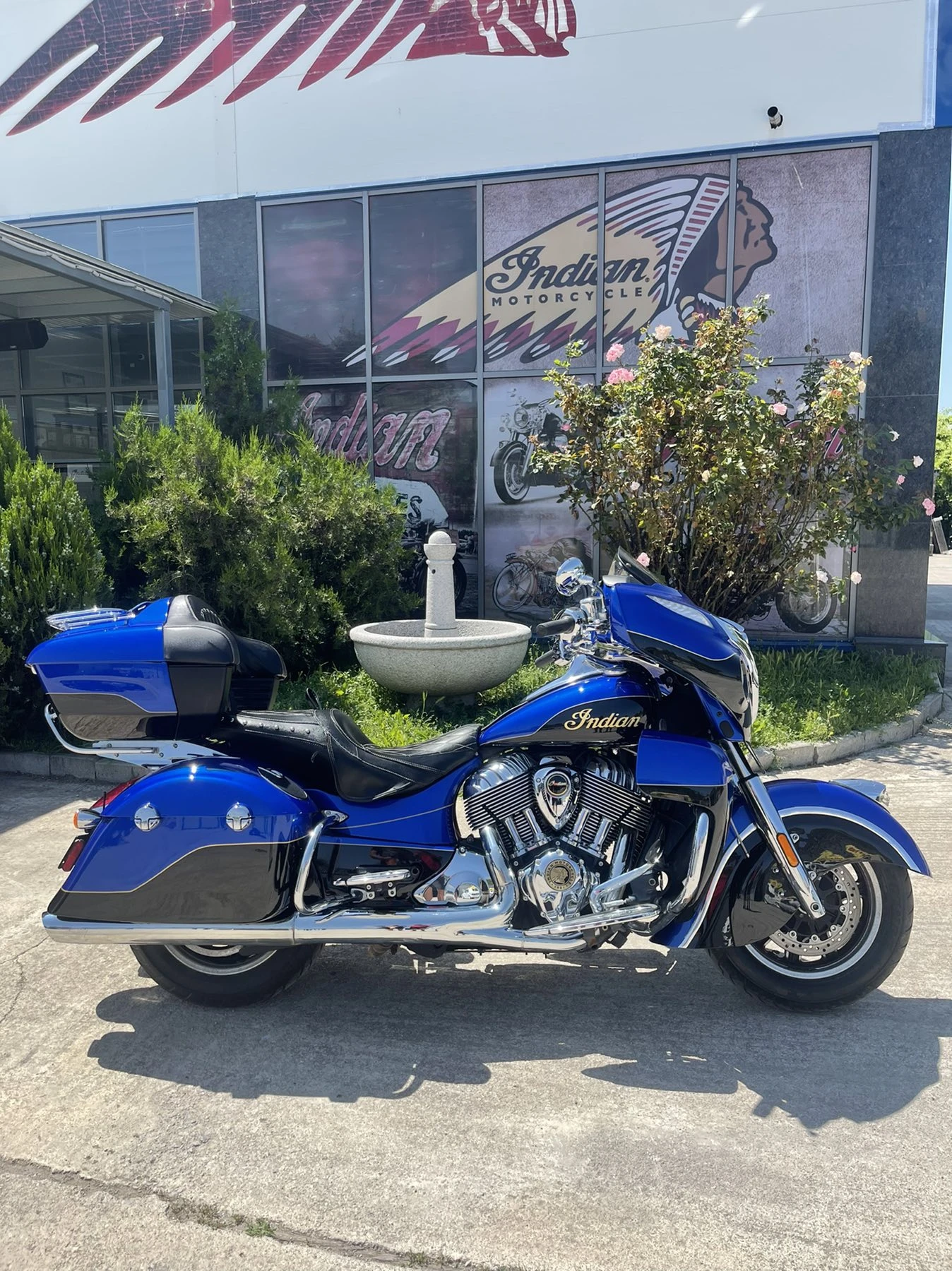 Indian Roadmaster Elite Cobalt Candy | Mobile.bg   1