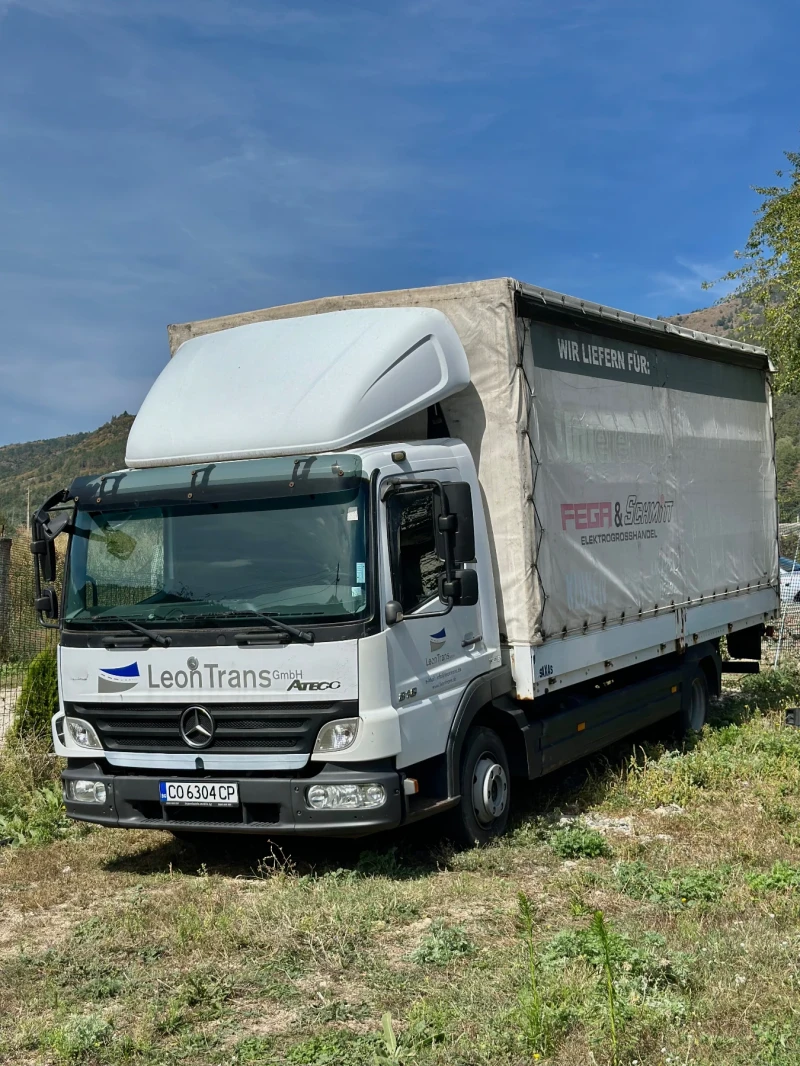 Mercedes-Benz Atego 818 / BlueTec 5 / щори / падащ борд / 616000км. ! , снимка 13 - Камиони - 47312430