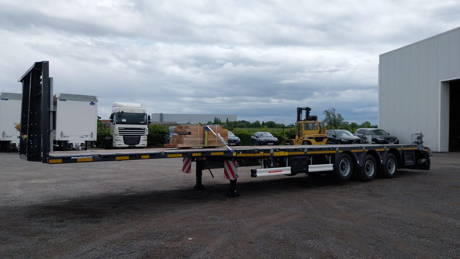 Полуремарке Kaessbohrer SPAM Flatbed НАЛИЧНО | Mobile.bg — изображение 1