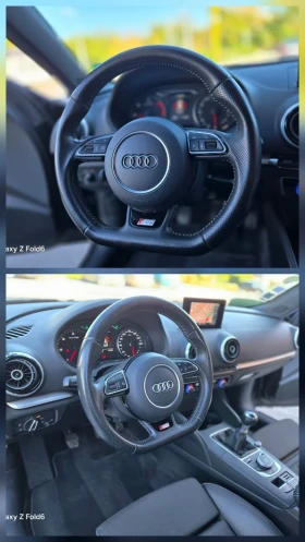 Audi A3 3xS-line, нови гуми 25г., сервизна история до 23г. - 18450 лв. / 9433.34 € - 76990333 6