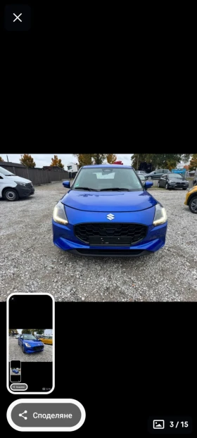 Обява за продажба на Suzuki Swift 1.2 HIBRID Avtomatik ~27 500 лв. - изображение 2