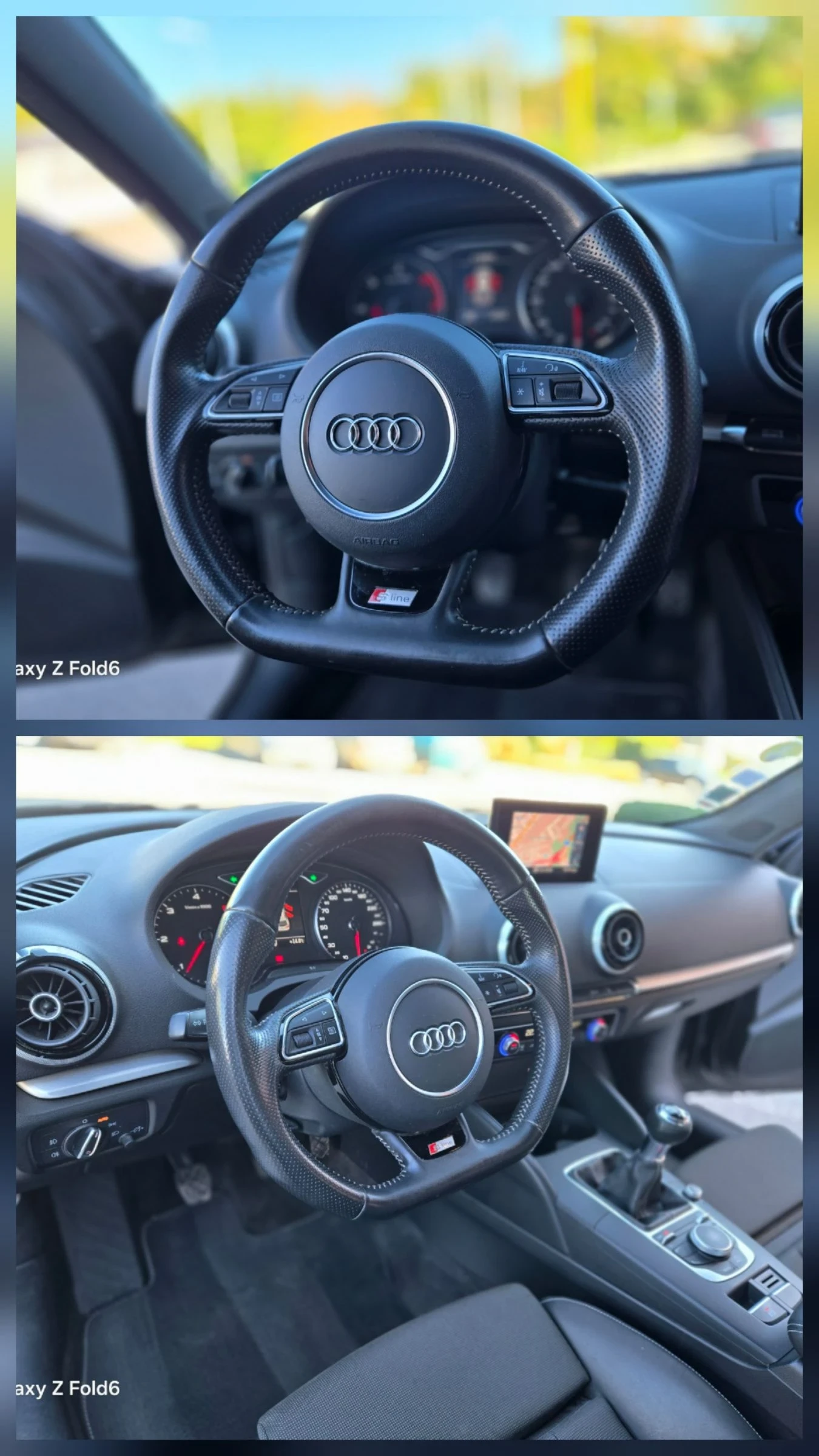 Audi A3 3xS-line, нови гуми 25г., сервизна история до 23г. - изображение 6