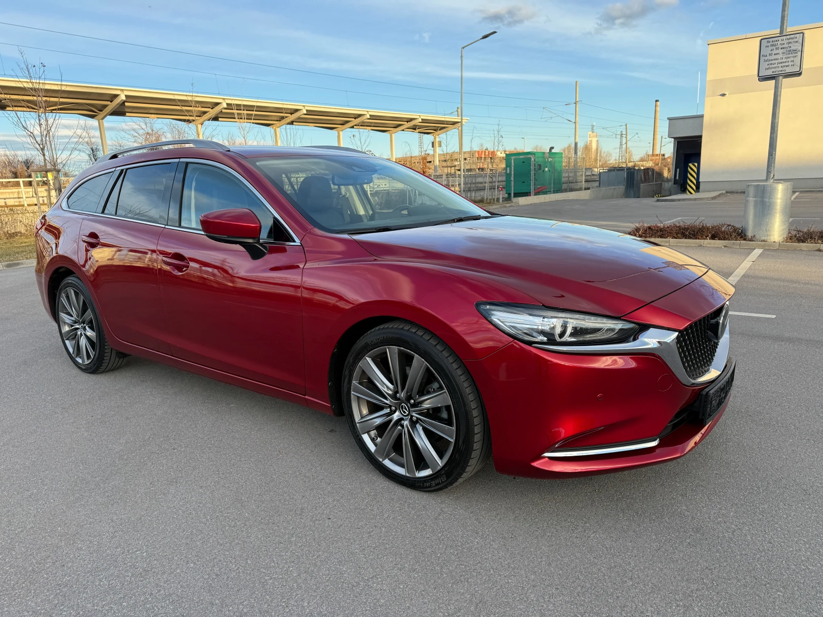 Mazda 6 2.2D* ОБДУХВАНЕ* КАМЕРА 360* 184к.с.* FULL*  - изображение 3