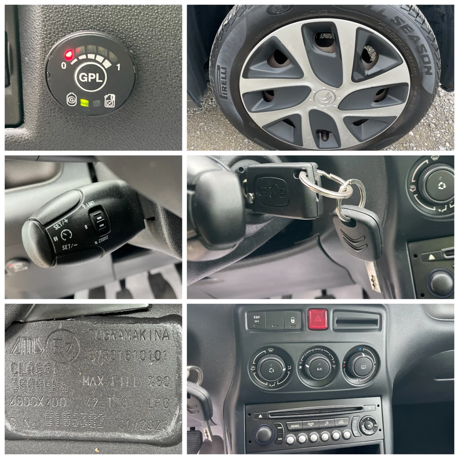 Citroen C3 Picasso 1.4 ГАЗ БЕНЗИН FACELIFT , снимка 16 - Автомобили и джипове - 54585323