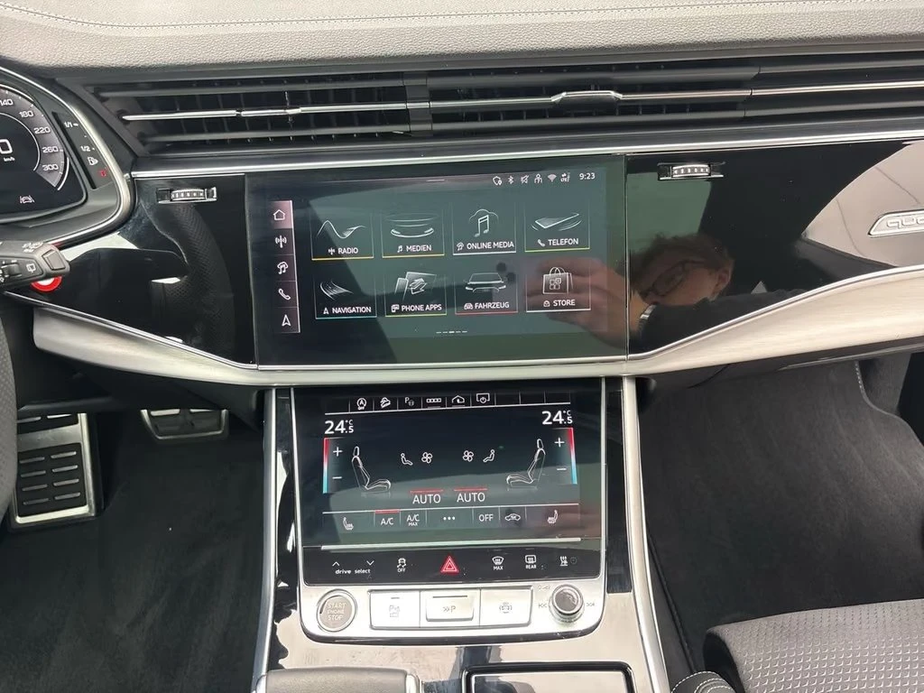 Audi Q8 55 TFSI/ FACELIFT/ BLACK OPTIC/ S-LINE/ B&O/MATRIX, снимка 7 - Автомобили и джипове - 56070698