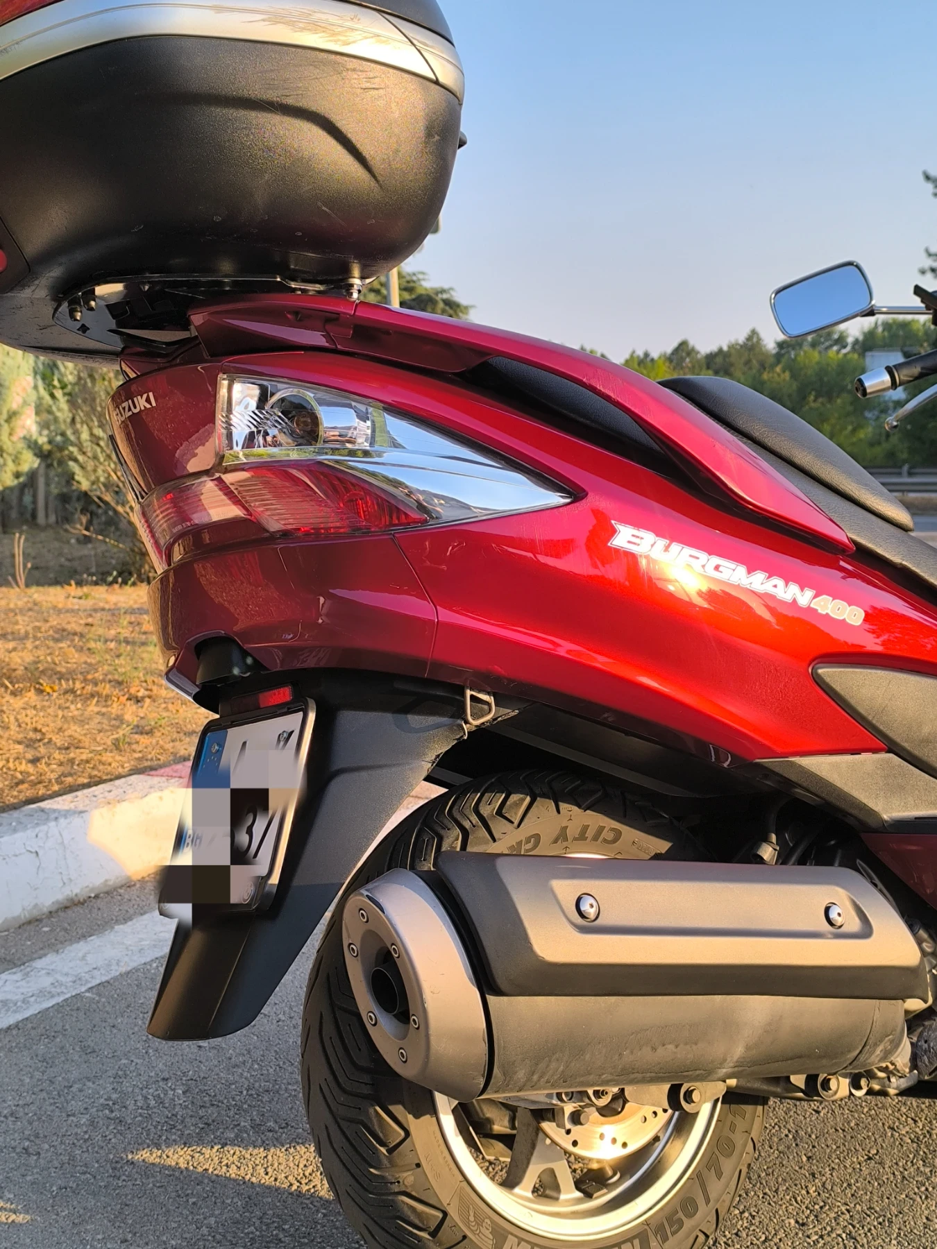 Suzuki Burgman AN400 - изображение 4