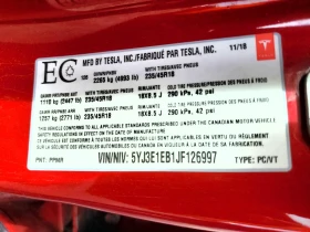 Tesla Model 3 Long Range Dual Motor All-Wheel Drive, снимка 12