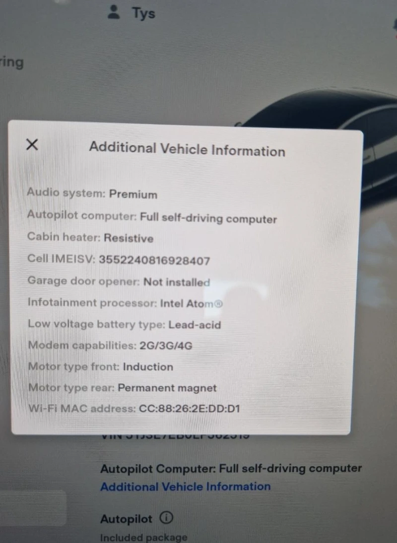 Tesla Model 3 Long Range 4x4 Гаранция, снимка 17 - Автомобили и джипове - 47636755