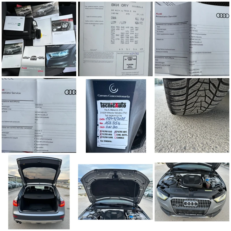 Audi A4 Allroad 2.0-TDI-quattro-190hp-PANORAMA-BANG&OLUFSEN-TOP, снимка 17 - Автомобили и джипове - 49440689