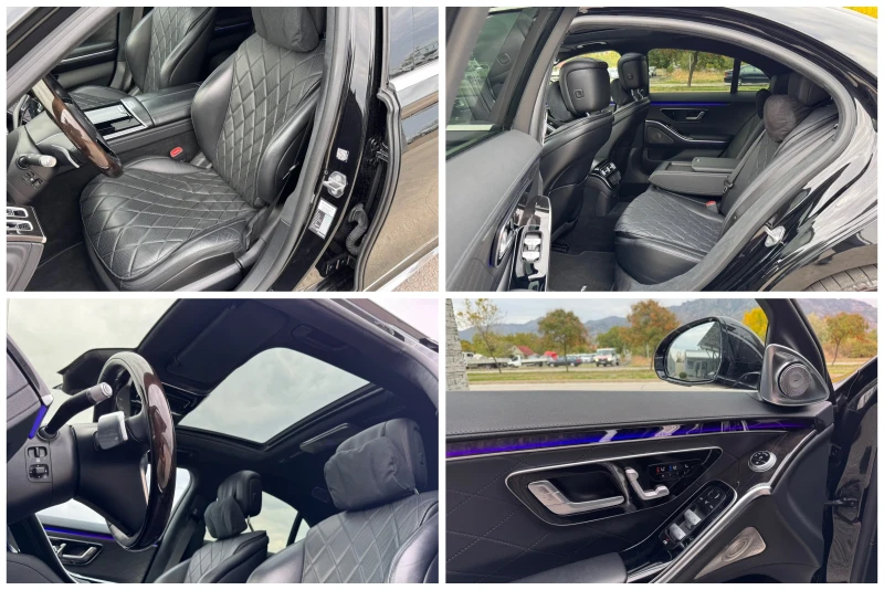 Mercedes-Benz S 400 d AMG 4MATIC* 4D BURMESTER* Panorama* DIGITAL LIGH, снимка 14 - Автомобили и джипове - 52072501