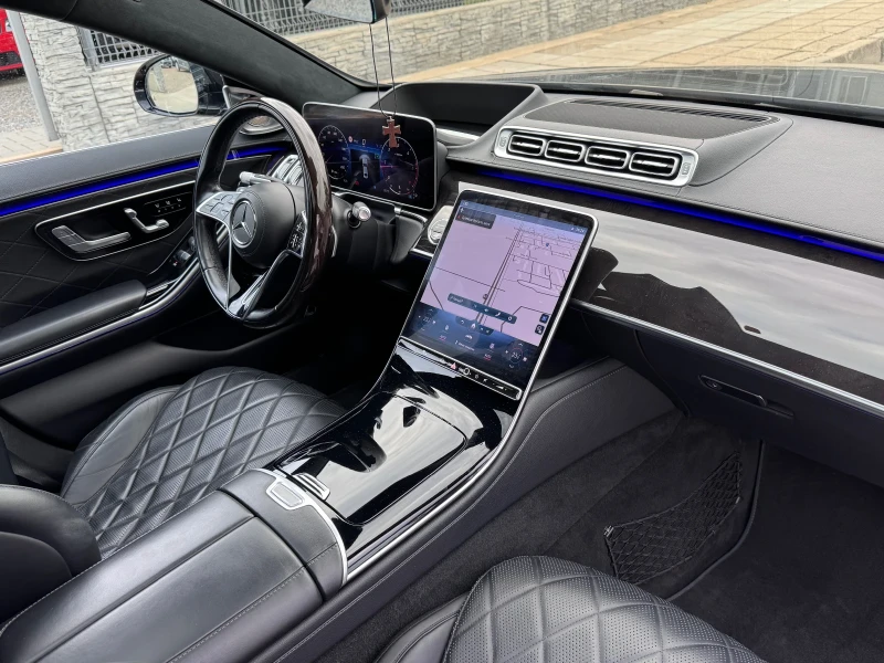 Mercedes-Benz S 400 d AMG 4MATIC* 4D BURMESTER* Panorama* DIGITAL LIGH, снимка 10 - Автомобили и джипове - 52072501
