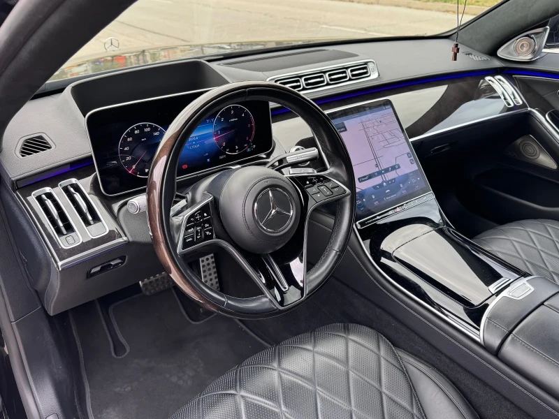 Mercedes-Benz S 400 d AMG 4MATIC* 4D BURMESTER* Panorama* DIGITAL LIGH, снимка 12 - Автомобили и джипове - 52072501