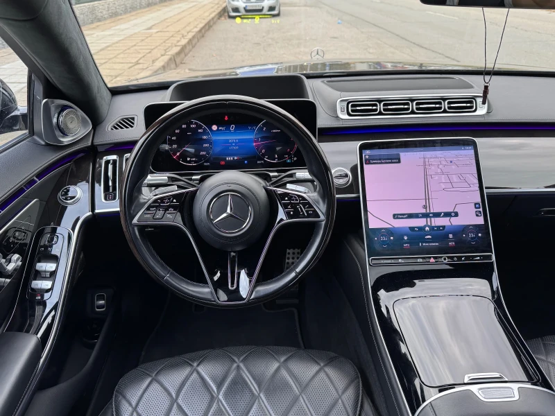 Mercedes-Benz S 400 d AMG 4MATIC* 4D BURMESTER* Panorama* DIGITAL LIGH, снимка 13 - Автомобили и джипове - 52072501