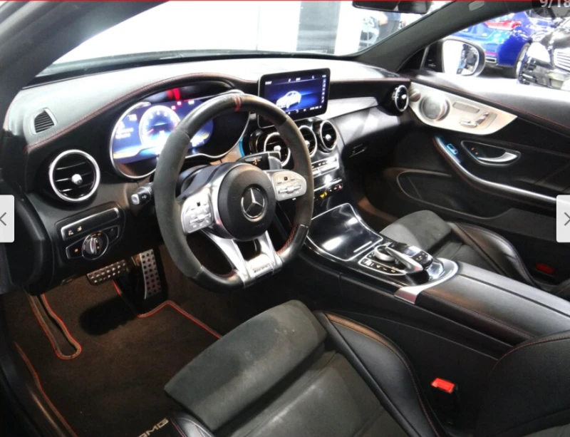 Mercedes-Benz C 43 AMG COUPE BURMESTER/VIRTUAL/360-CAMERA/AMBIENT/KEYLESS, снимка 8 - Автомобили и джипове - 52678597
