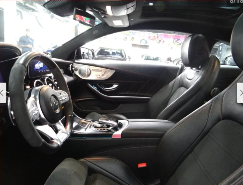 Mercedes-Benz C 43 AMG COUPE BURMESTER/VIRTUAL/360-CAMERA/AMBIENT/KEYLESS, снимка 7 - Автомобили и джипове - 52678597