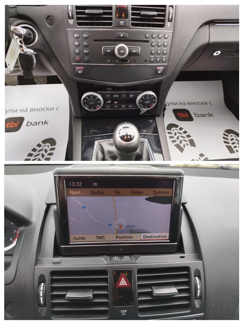 Mercedes-Benz C 180 C180-NAVI-KOJA, снимка 16 - Автомобили и джипове - 53203527