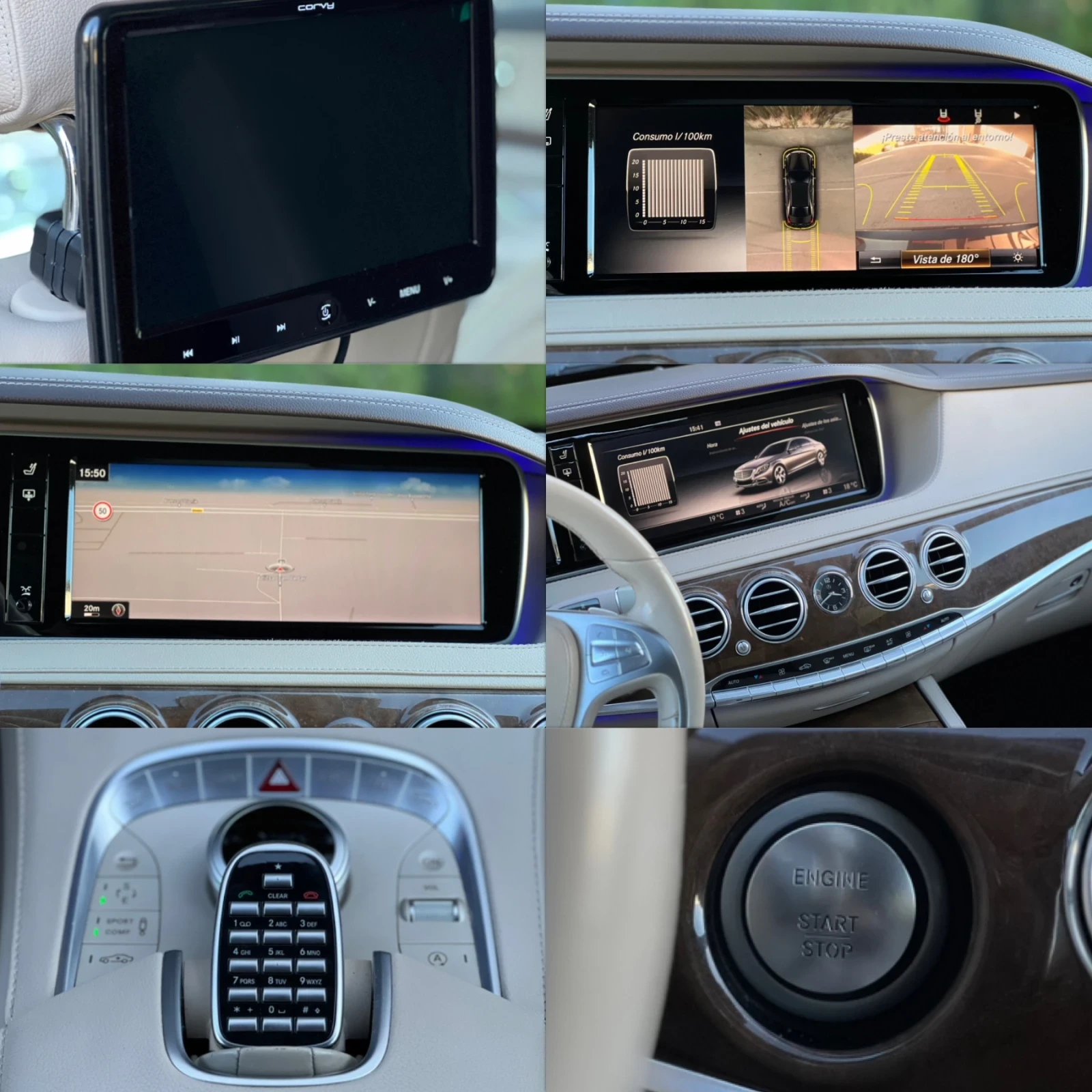 Mercedes-Benz S 350 -BURMESTER-/!/  !! | Mobile.bg   15