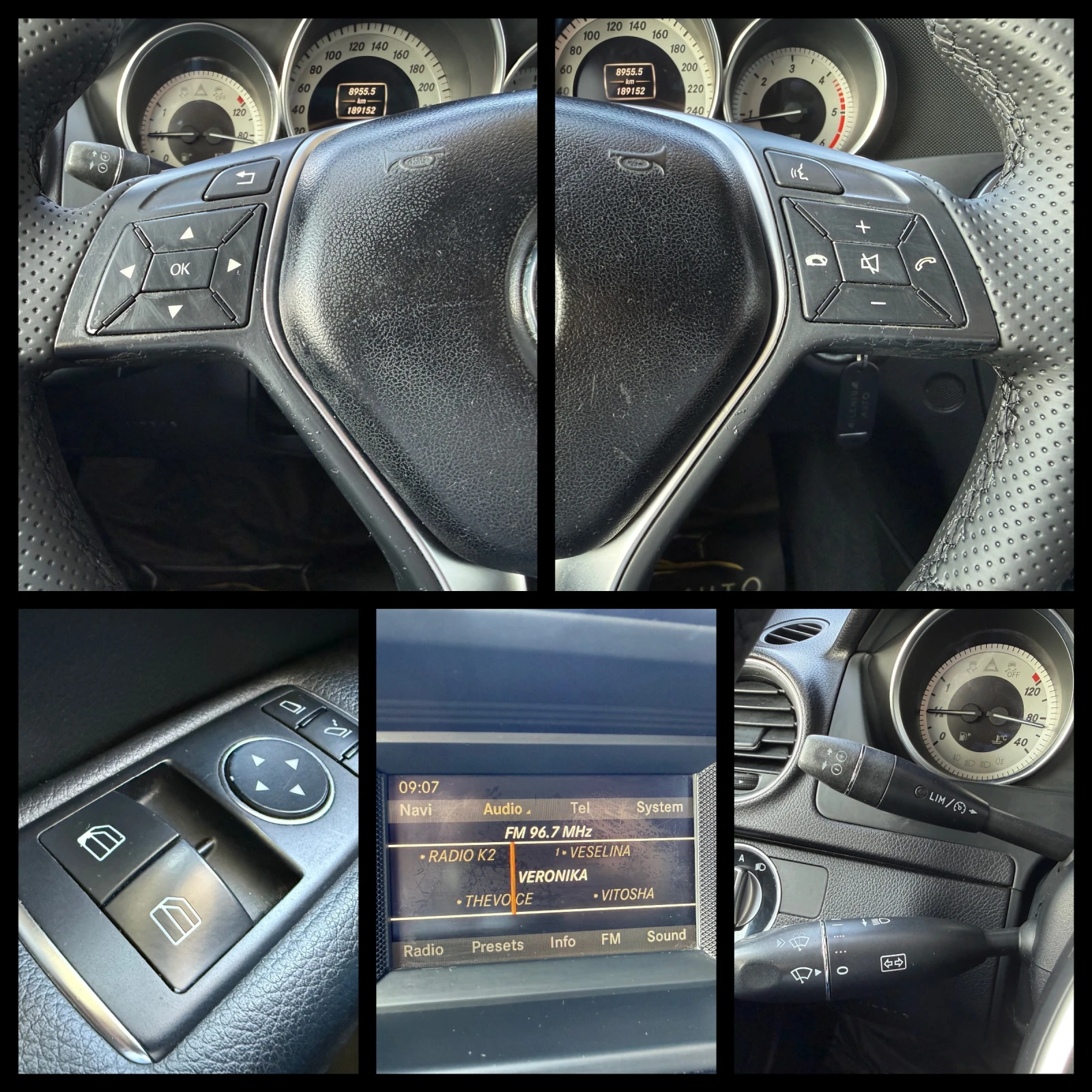 Mercedes-Benz C 220 CDI 6 МЕСЕЦА ГАРАНЦИЯ/2.2CDI 170к.с Coupe/Facelift, снимка 14 - Автомобили и джипове - 55832218