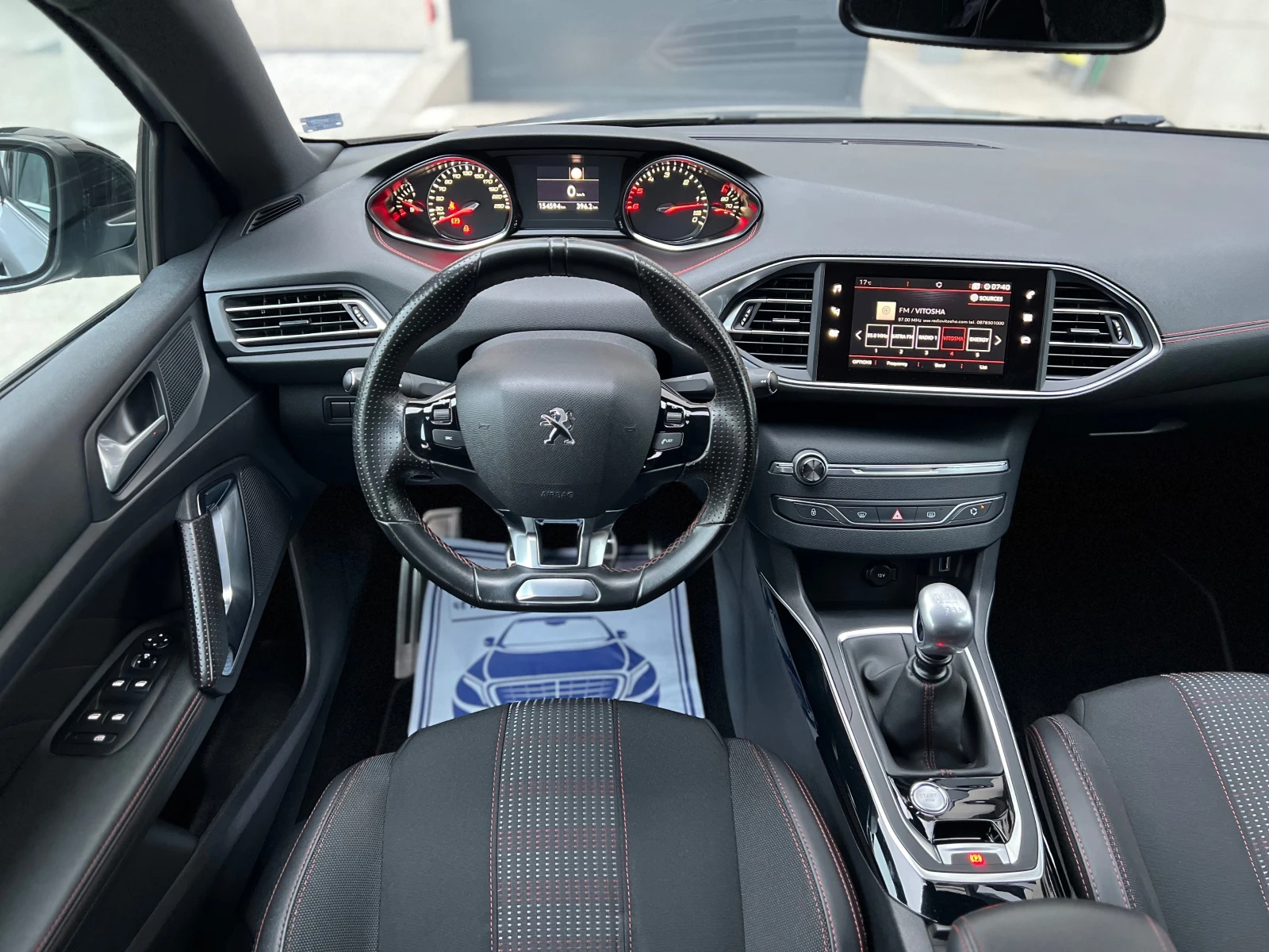 Peugeot 308 1.5 HDI 131к.с. GT-Line LED, снимка 9 - Автомобили и джипове - 56233786
