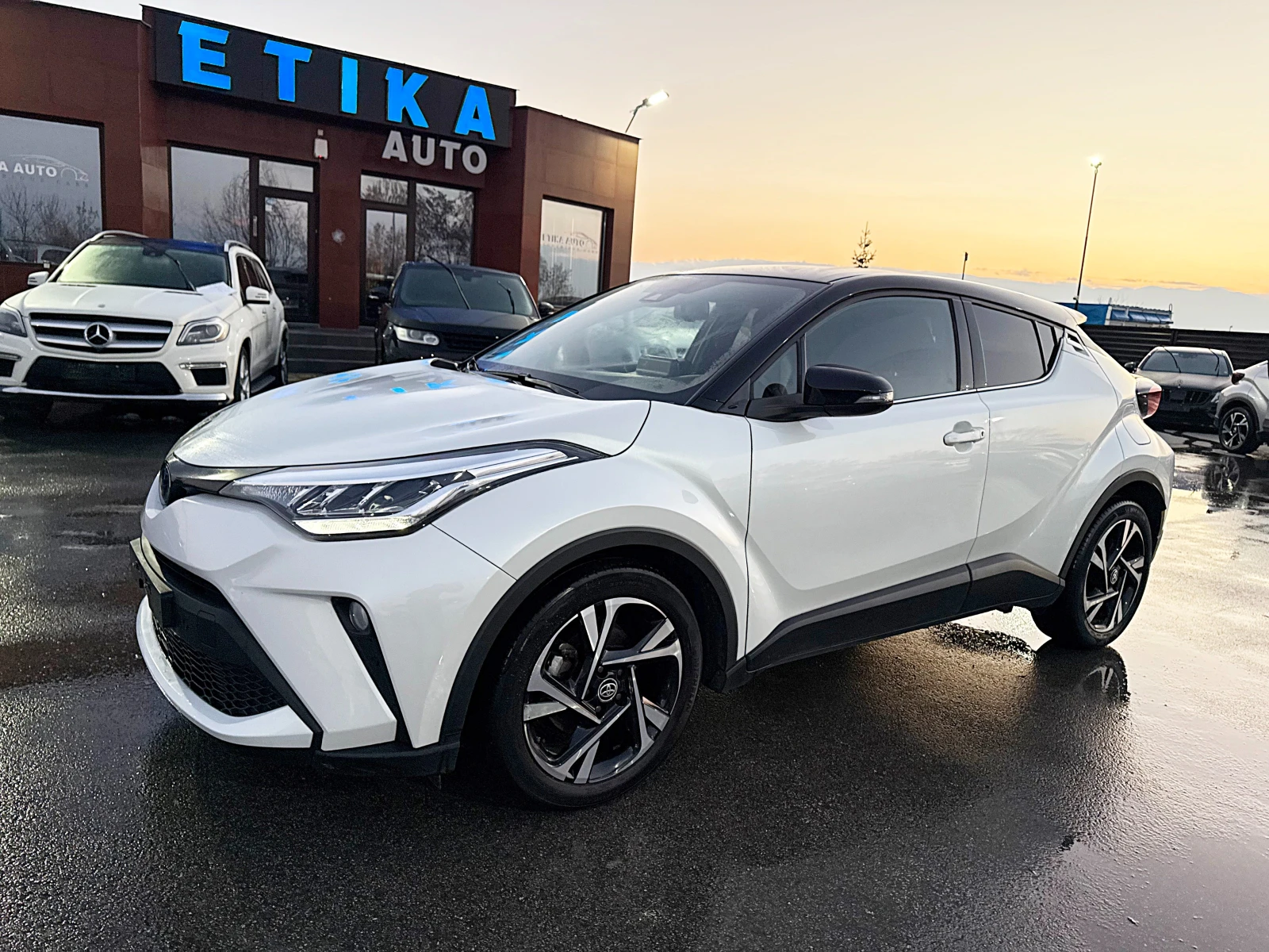 Toyota C-HR HYBRID-LED-BIXENON-ПОДГРЯВАНЕ-КАМЕРА-Цена със ДДС! - изображение 3