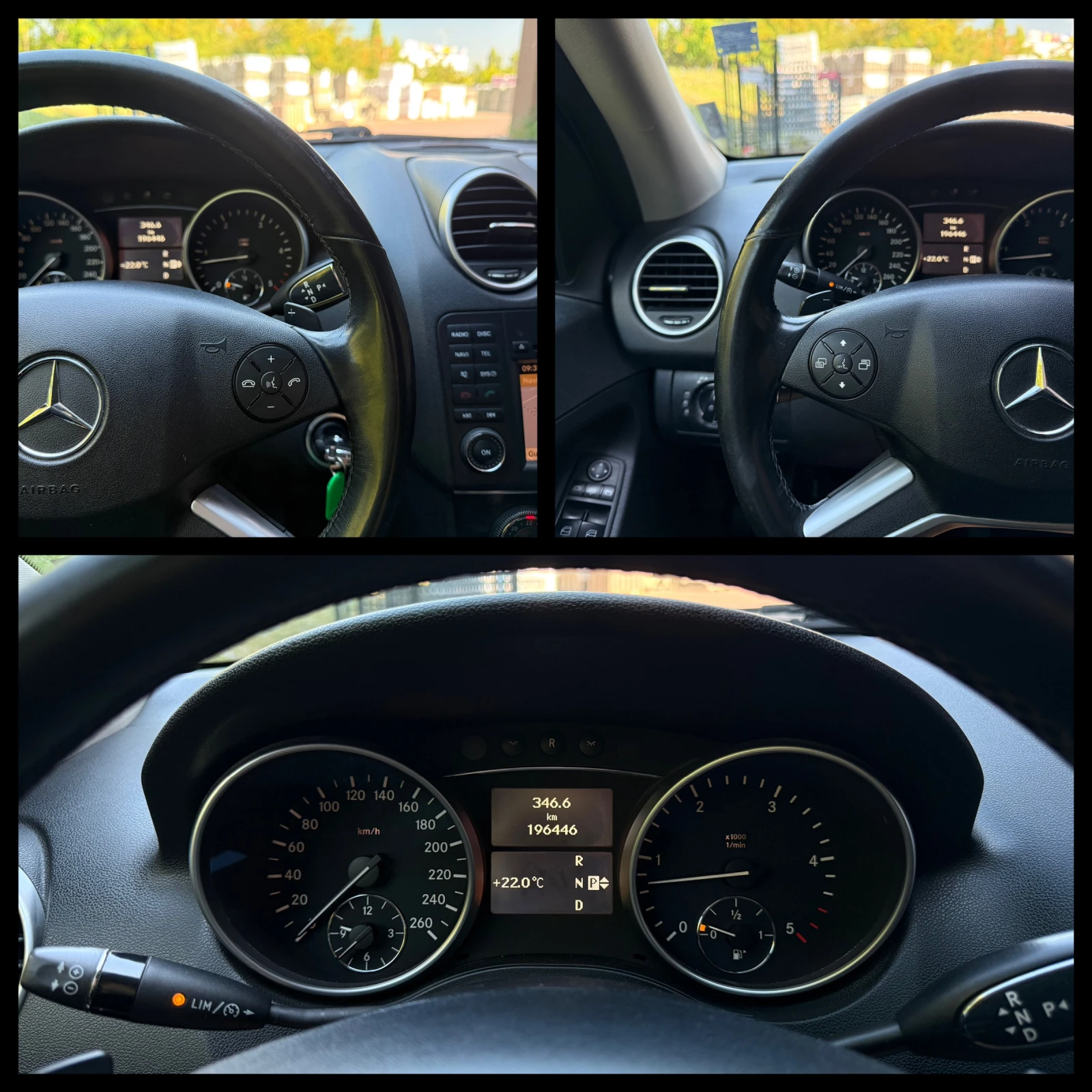 Mercedes-Benz ML 350 CDI 4 Matic/AMG Line ГАРАНЦИЯ 6 МЕСЕЦА ИЛИ 5000КМ, снимка 14 - Автомобили и джипове - 55543460