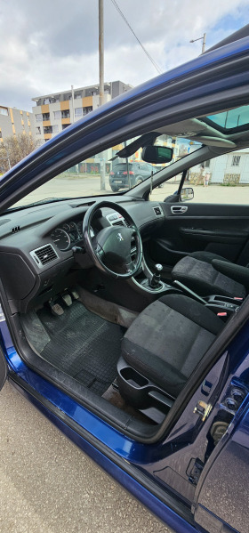 Peugeot 307 2.0HDI sw 110hp 2004g. Panorama, снимка 5 - Автомобили и джипове - 45561138