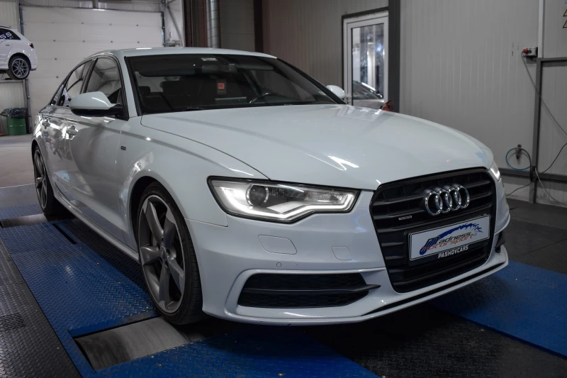 Audi A6 3.0 BI TDI 379к.с. 8ZF S-LINE  180 хил. км. РЕАЛНИ, снимка 13 - Автомобили и джипове - 52492703