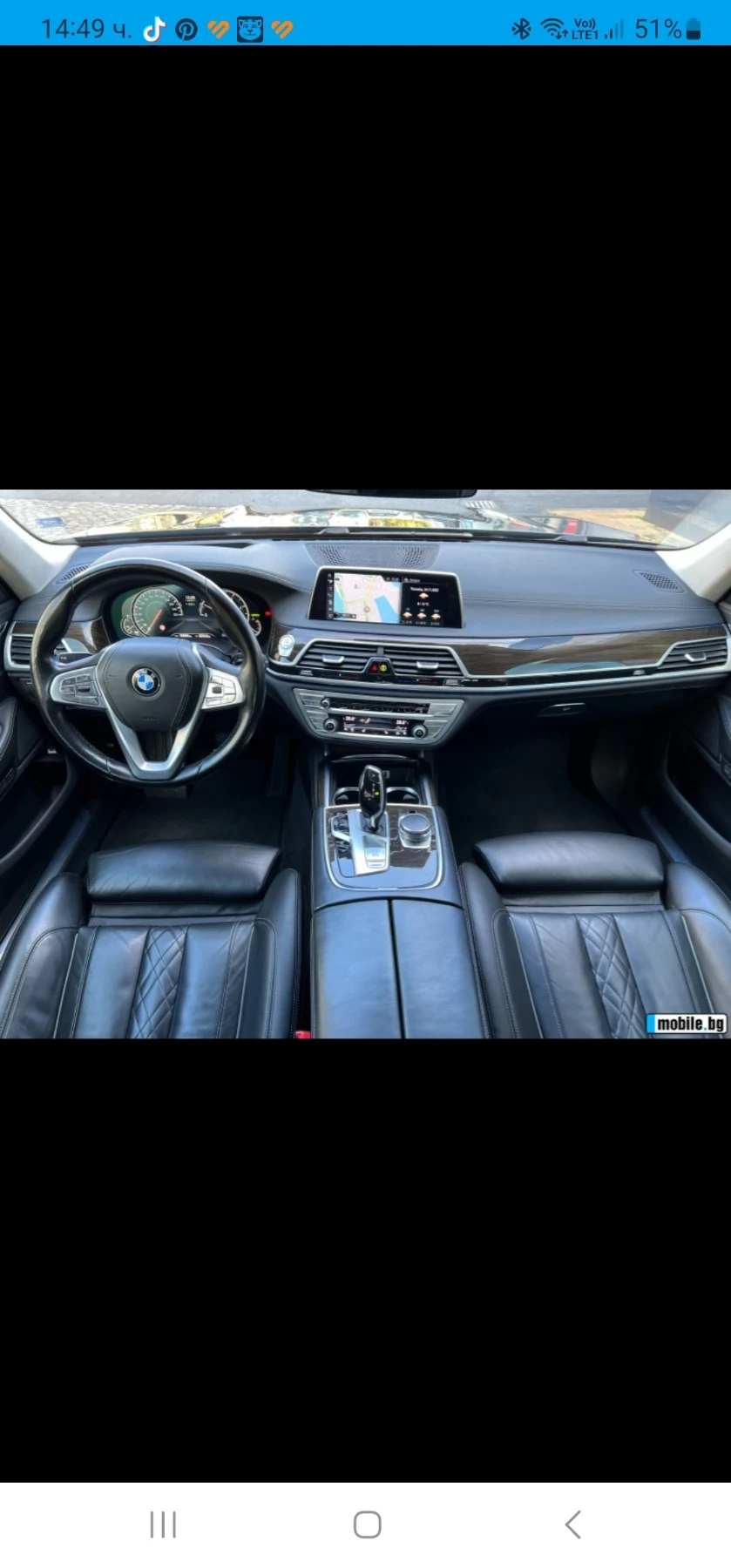 BMW 740, снимка 5 - Автомобили и джипове - 54584976