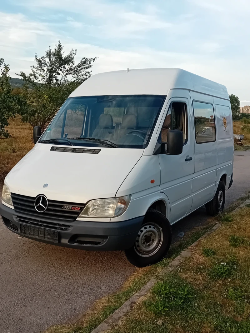 Mercedes-Benz Sprinter 313 2.2 130 к, снимка 1 - Бусове и автобуси - 47463972