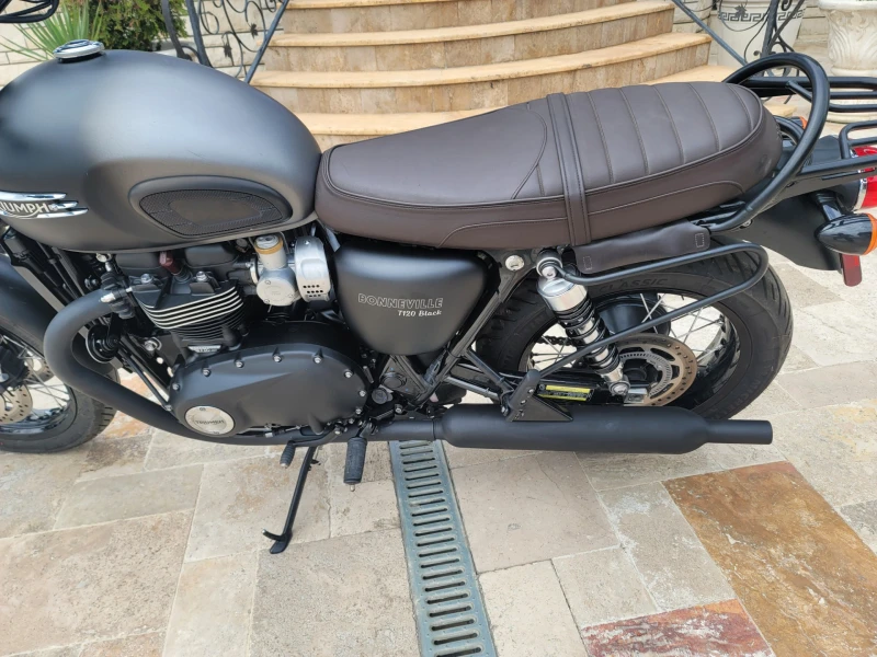 Triumph Bonneville T 120 Black  , снимка 6 - Мотоциклети и мототехника - 50483862