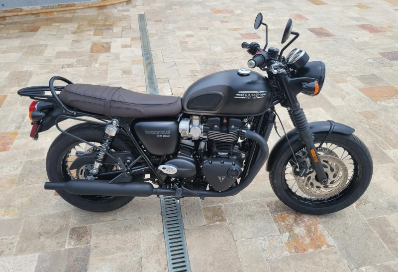 Triumph Bonneville T 120 Black  , снимка 10 - Мотоциклети и мототехника - 50483862