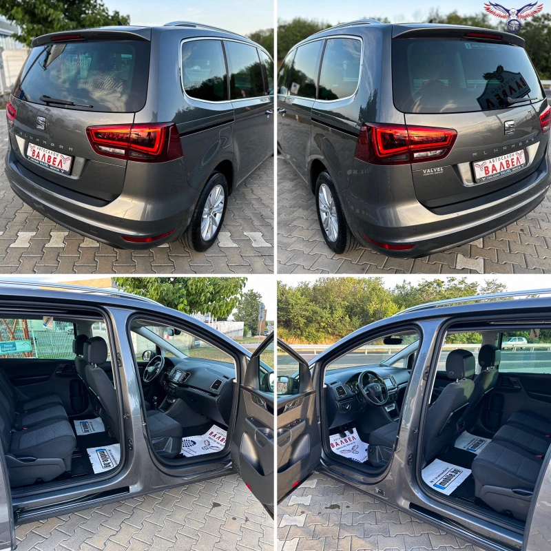 Seat Alhambra * 2.0TDI* 150HP* NAVI* 2018* EURO 6* , снимка 8 - Автомобили и джипове - 46450169