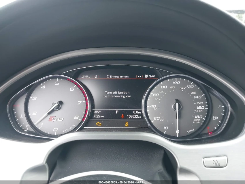 Audi S8 2015 S8 Matrix* Nardo Grey, снимка 6 - Автомобили и джипове - 56219817