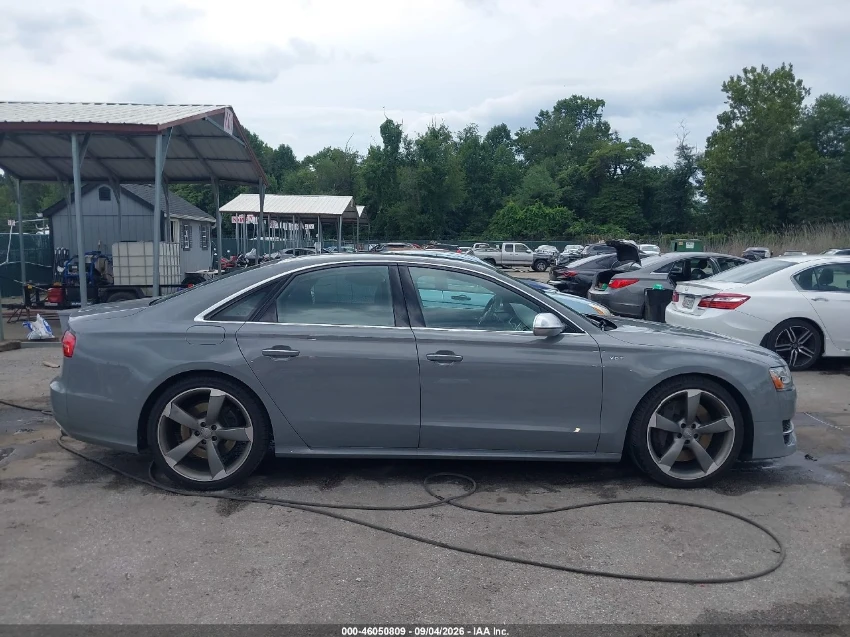 Audi S8 2015 S8 Matrix* Nardo Grey, снимка 12 - Автомобили и джипове - 56219817