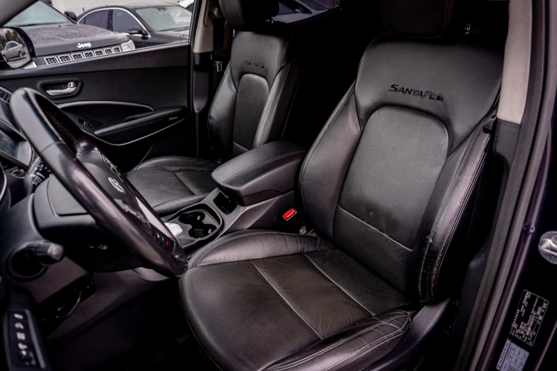 Hyundai Santa fe 2.2CRDI-ПЕРФЕКТНА-6М.ГАР.РЕАЛНИ КМ., снимка 8 - Автомобили и джипове - 53174602