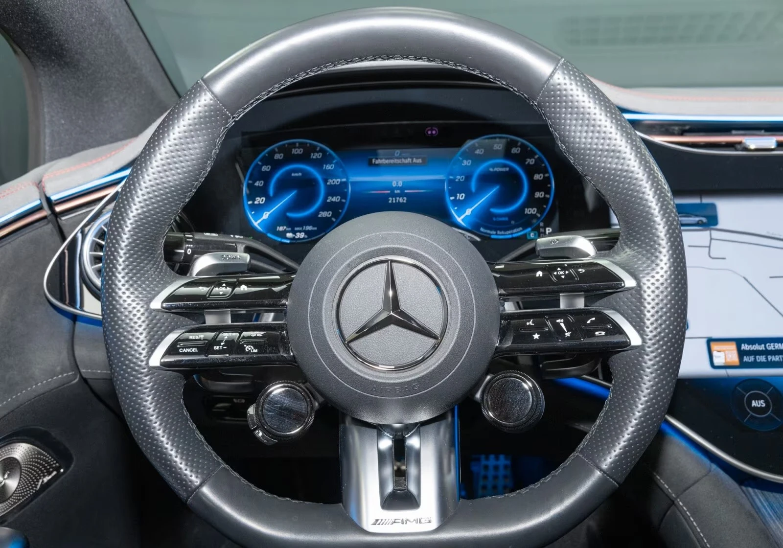 Mercedes-Benz EQE 53 AMG/4-MATIC/HYPERSCREEN/BURM/DISTRONIC/, снимка 9 - Автомобили и джипове - 53958236