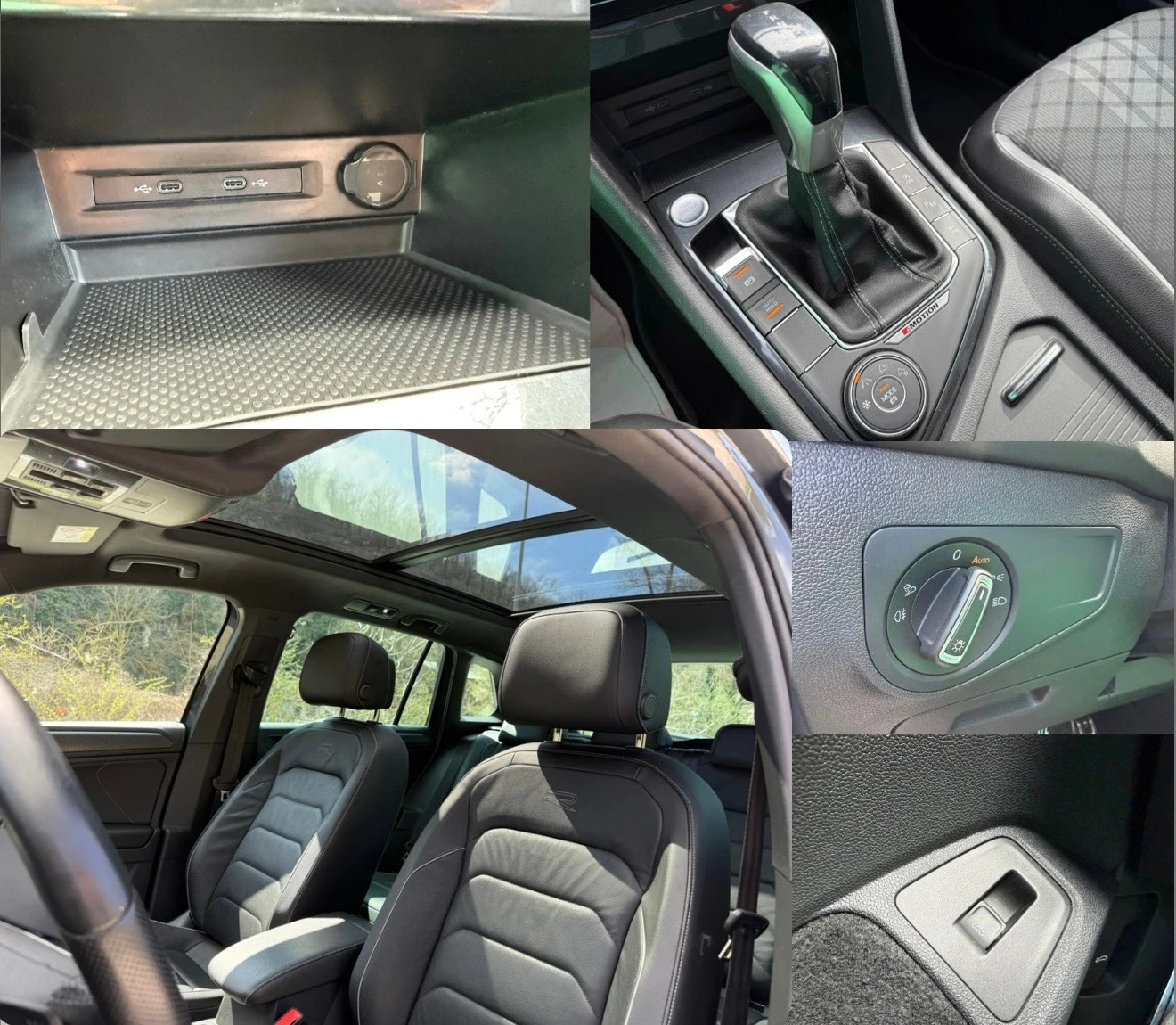 VW Tiguan 2.0TDI* 4MOTION* R-LINE* PANO* IQ* DIST* CAM360* , снимка 13 - Автомобили и джипове - 54058943