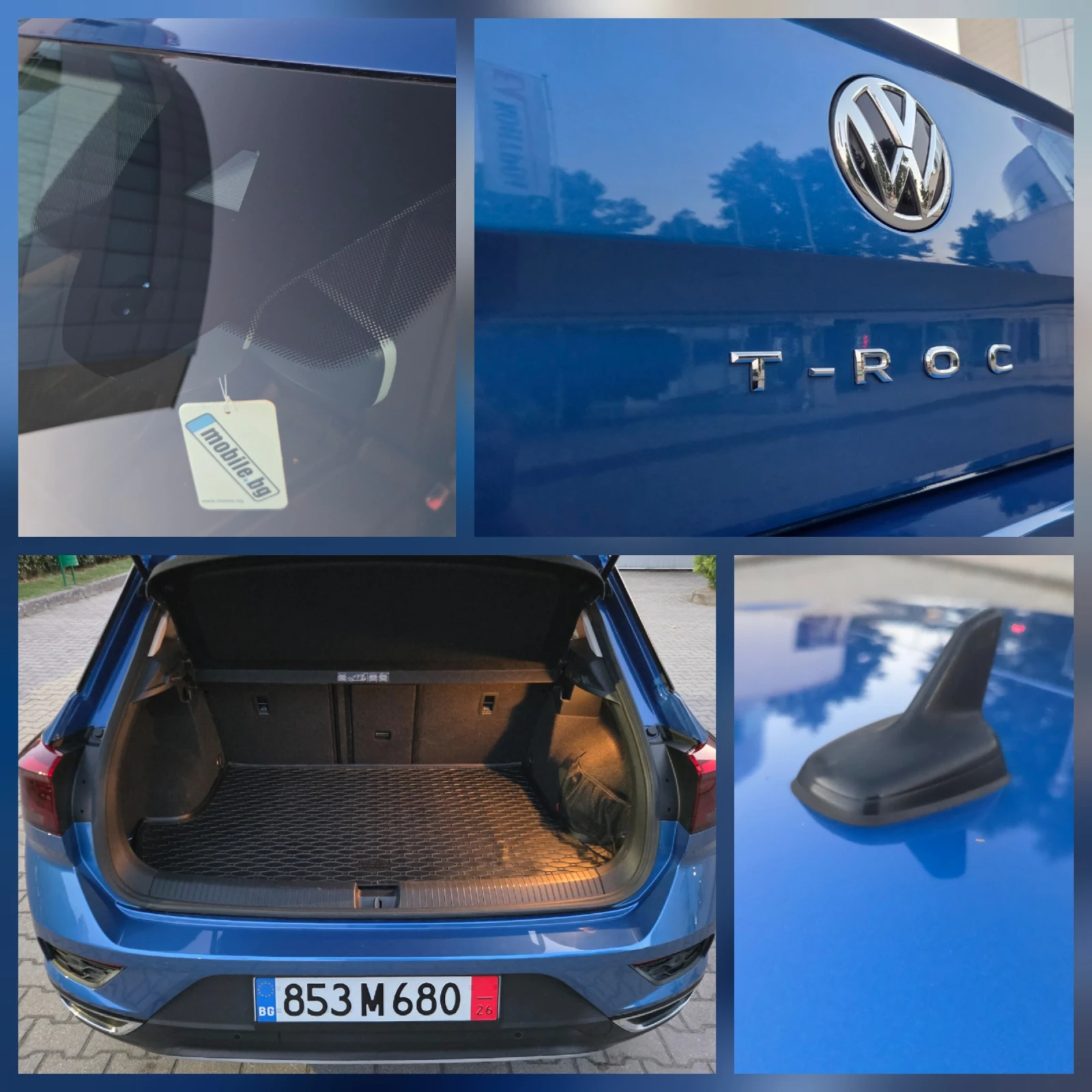 VW T-Roc 2.0 TDI DSG 4 Motion Distronic, снимка 9 - Автомобили и джипове - 55095931