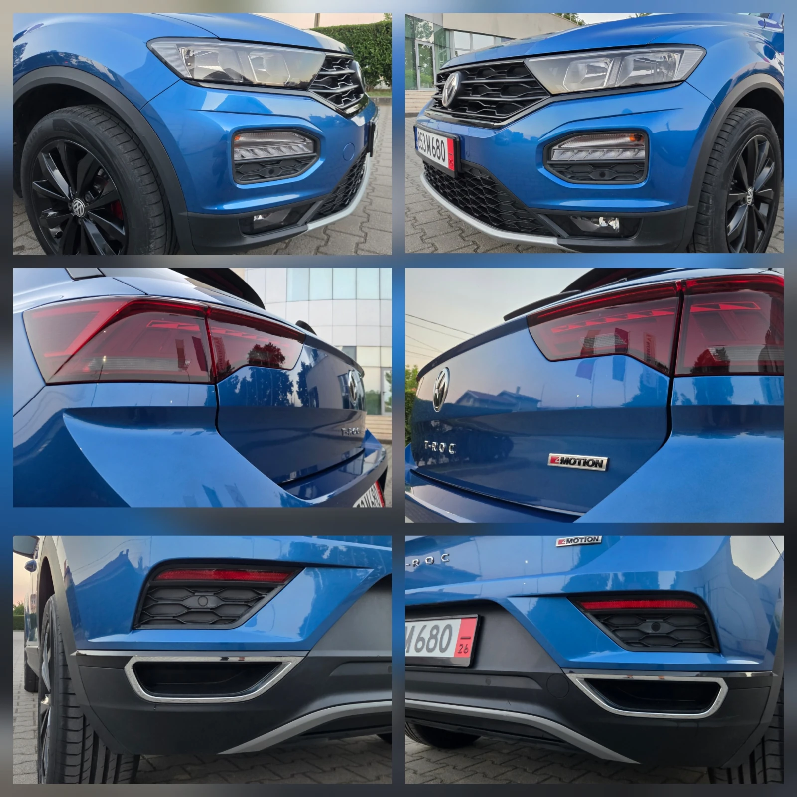 VW T-Roc 2.0 TDI DSG 4 Motion Distronic, снимка 8 - Автомобили и джипове - 55095931