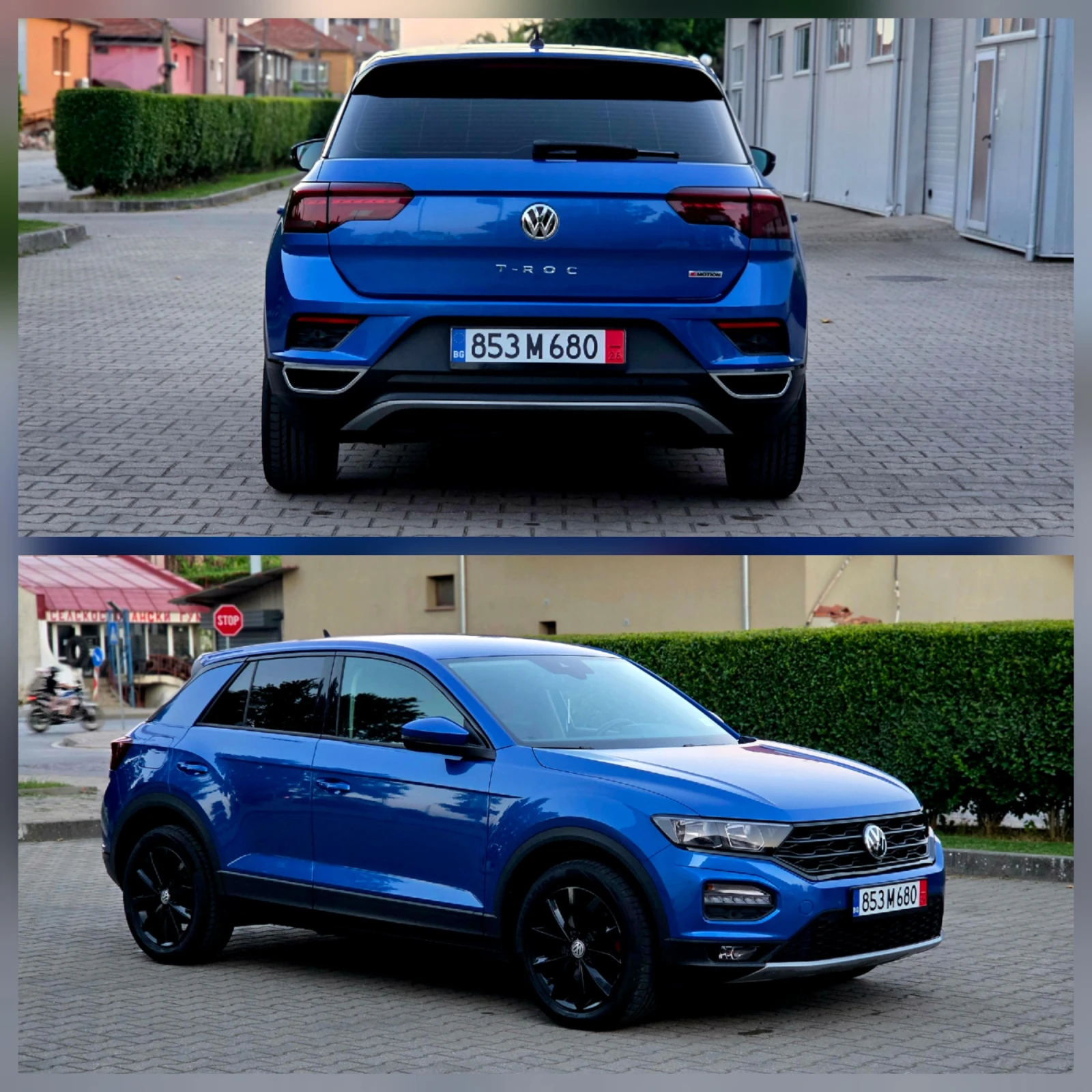 VW T-Roc 2.0 TDI DSG 4 Motion Distronic, снимка 7 - Автомобили и джипове - 55095931