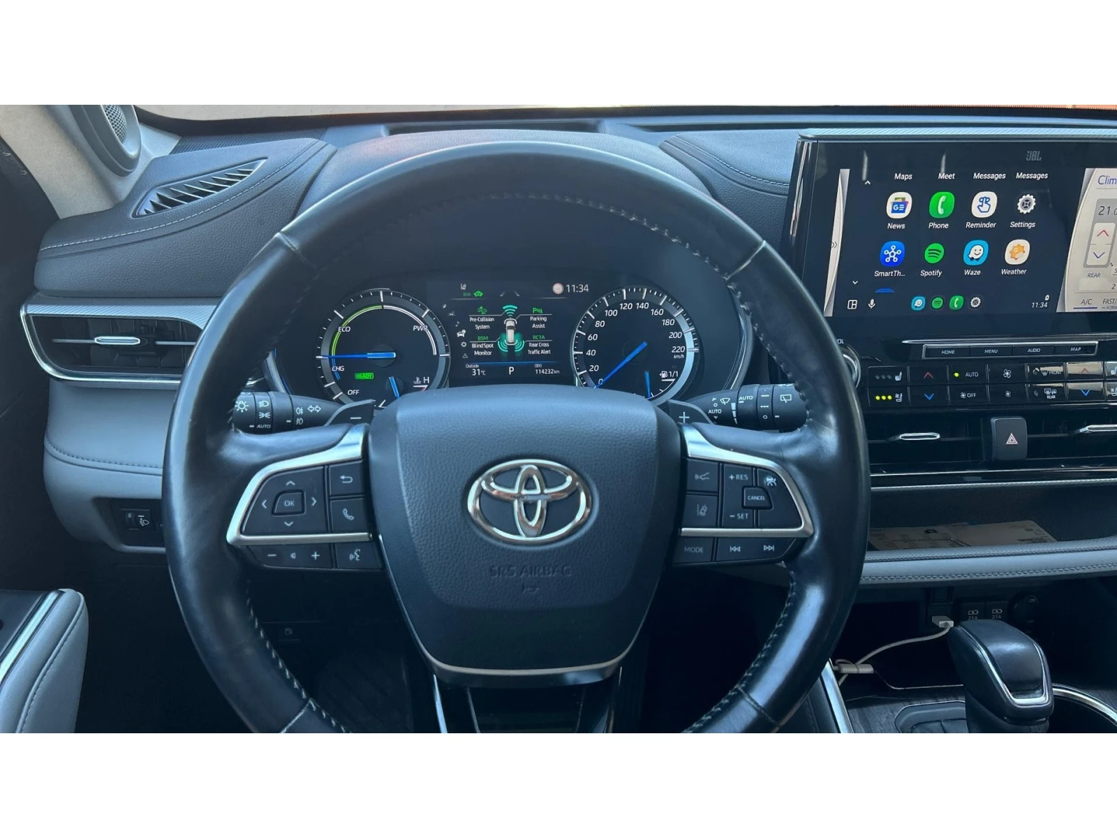 Toyota Highlander 2.5 HSD AWD-i Luxury 6+ 1, Месечна вноска от 444  , снимка 11 - Автомобили и джипове - 55654254