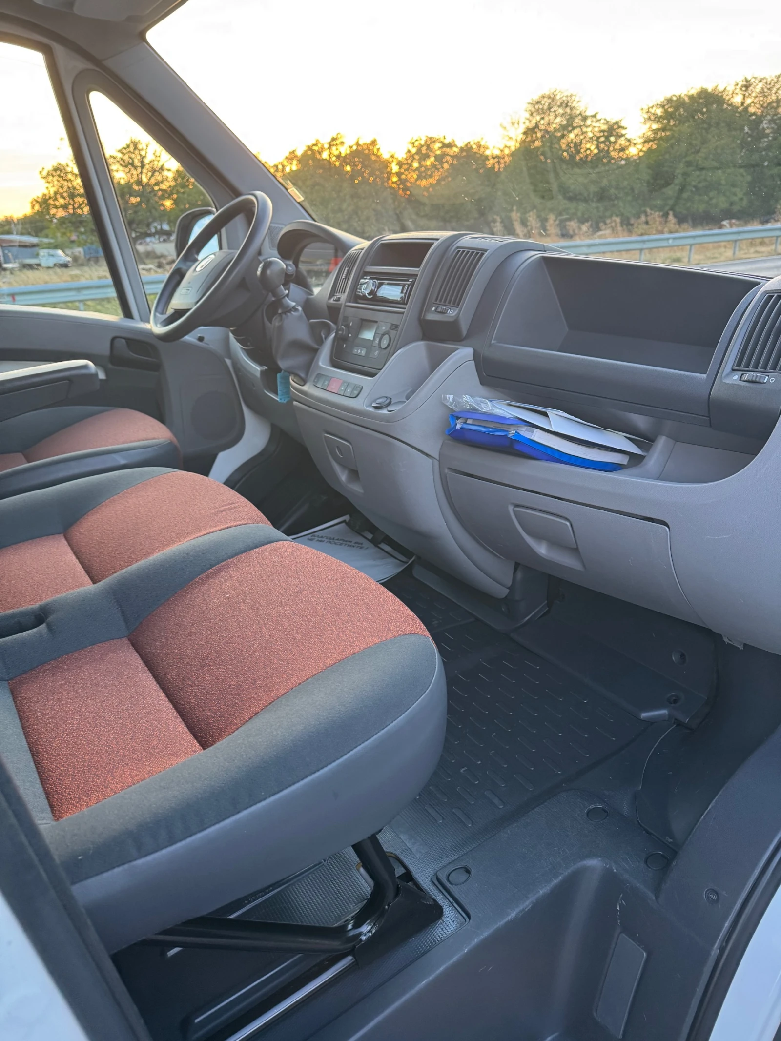 Fiat Ducato 3.0HPI* 160кс* 118 000км* Оригинал* Клима* Германи, снимка 12 - Бусове и автобуси - 56331952